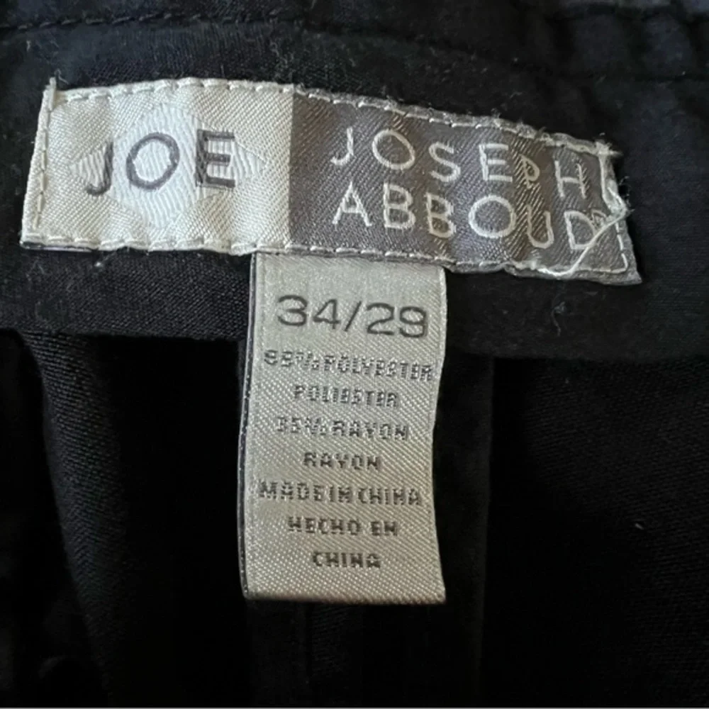 Men’s Joseph Abboud black dress pants, Size 34/29. EUC.